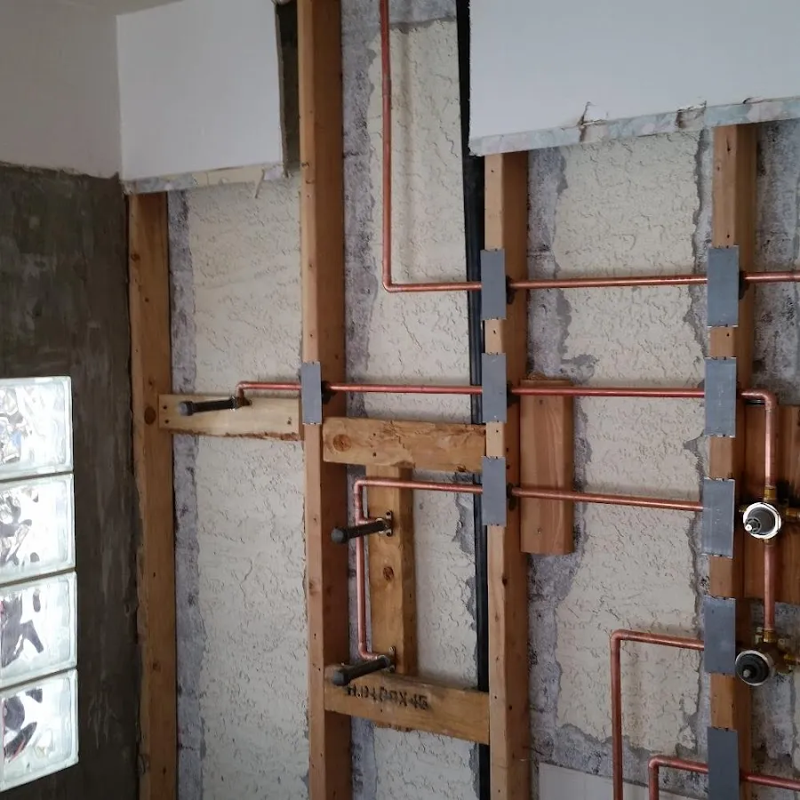 Copper pipe installation for Burst Pipe Repair in Allen