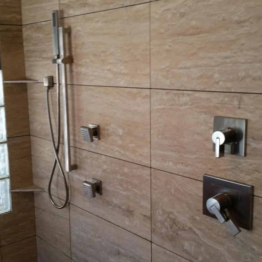 Shower fixture installation for Frozen Pipe Repair in Allen